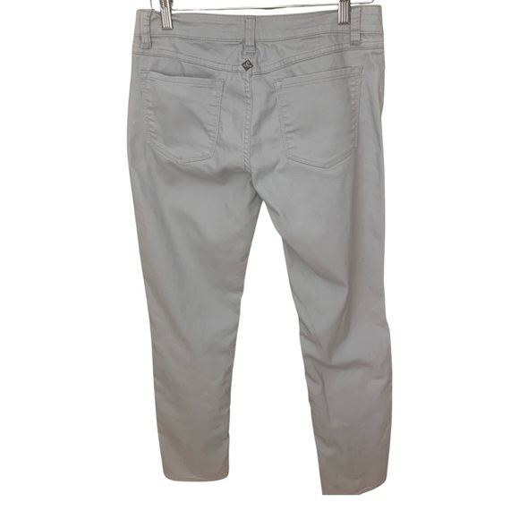 PRANA Kara Slim Leg Low Rise Stretch Jeans Light Grey Style# W4KARA115 Size 4/27 - Picture 9 of 14